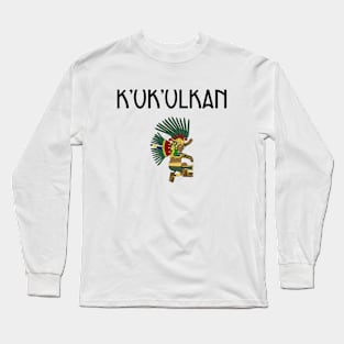 K'uk'ulkan - Dark version Long Sleeve T-Shirt